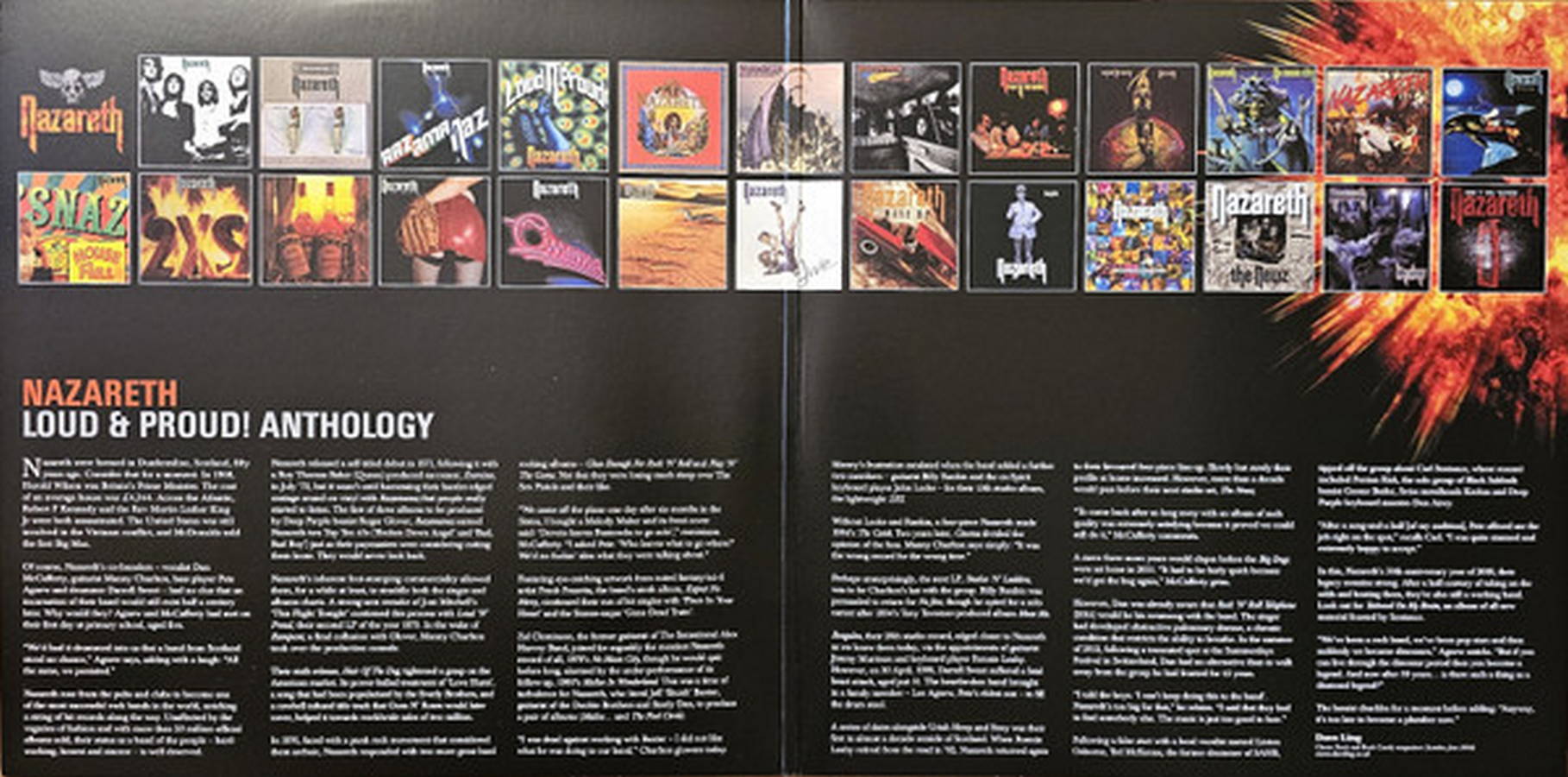 Nazareth – Loud &amp; Proud! Anthology (2LP color)